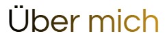 �ber mich Button
